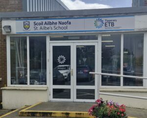 Front entrance of St Ailbe's School, Tipperary Town